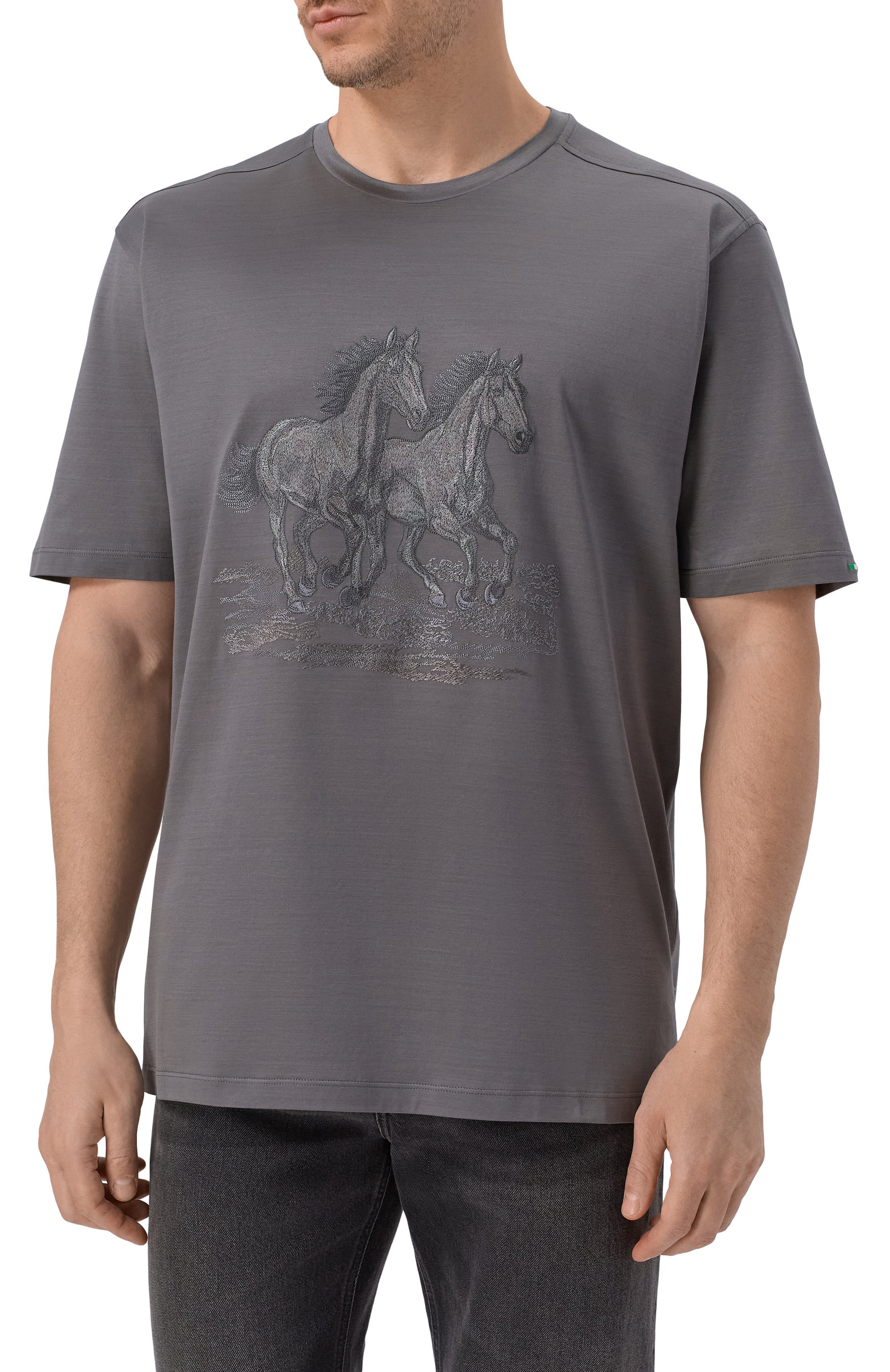 Хлопковая футболка STEFANO RICCI, арт. MNH6205360/TE001, фото 3