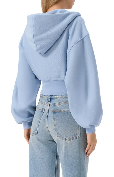 Хлопковая толстовка ALEXANDERWANG.T, арт. 4CC1242077, фото 4