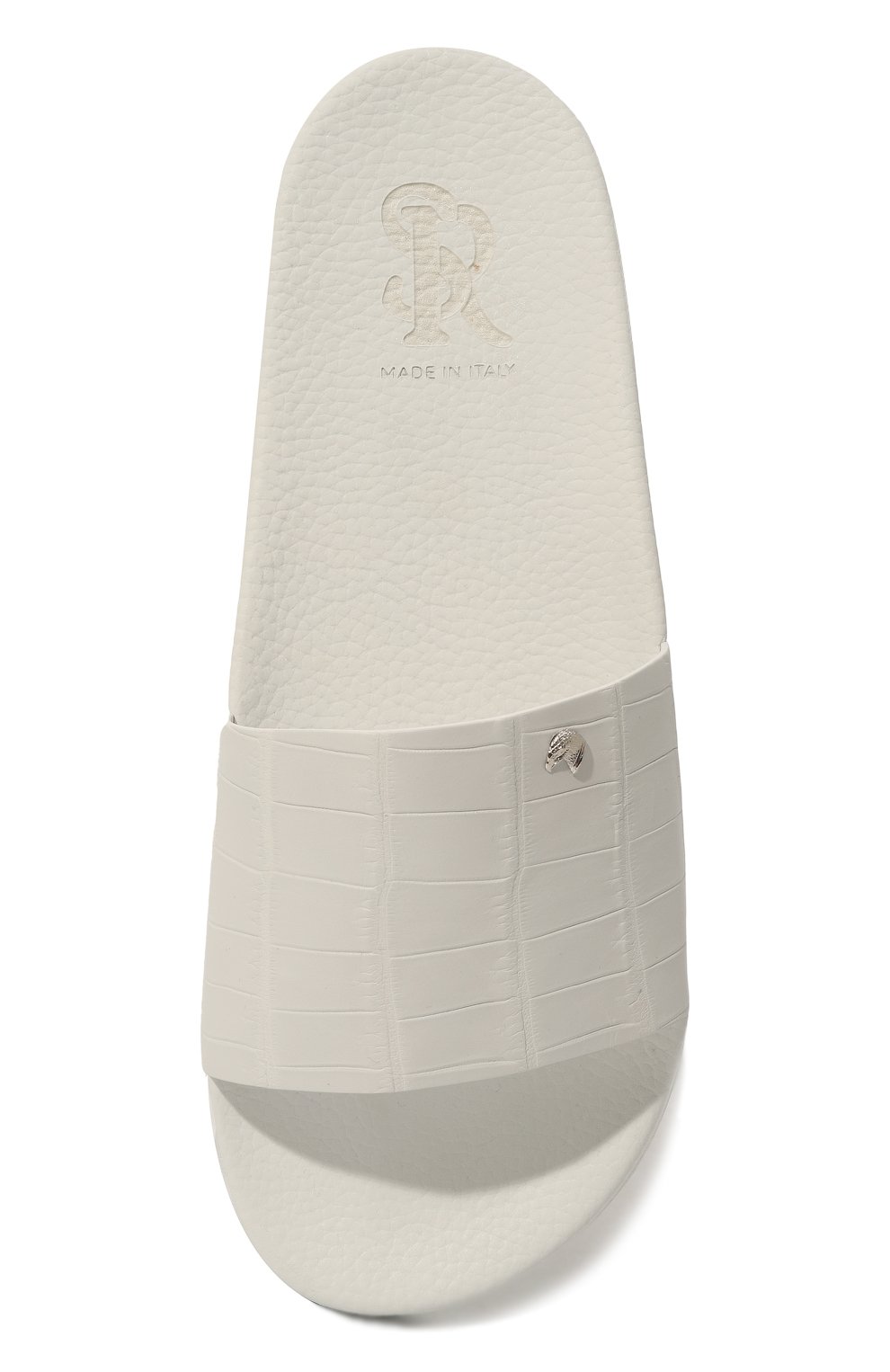 Шлепанцы из кожи крокодила STEFANO RICCI, арт. UG31_G750/CS, фото 6