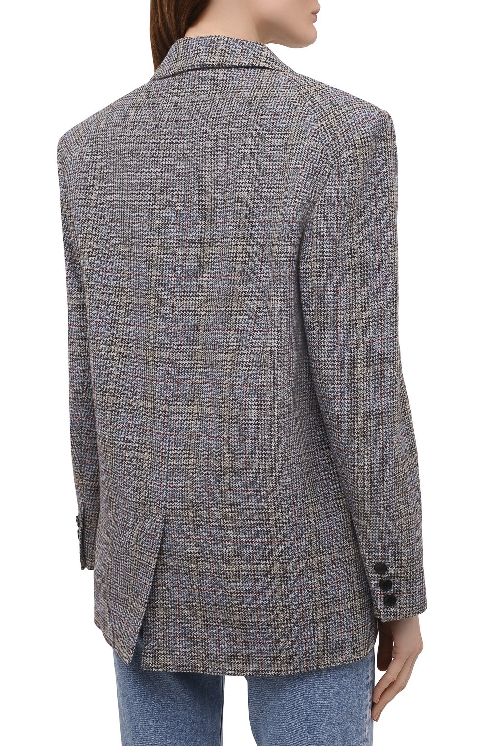 Жакет из шерсти и хлопка ISABEL MARANT ETOILE, арт. VE1513-21P011E/ILINDAE, фото 4