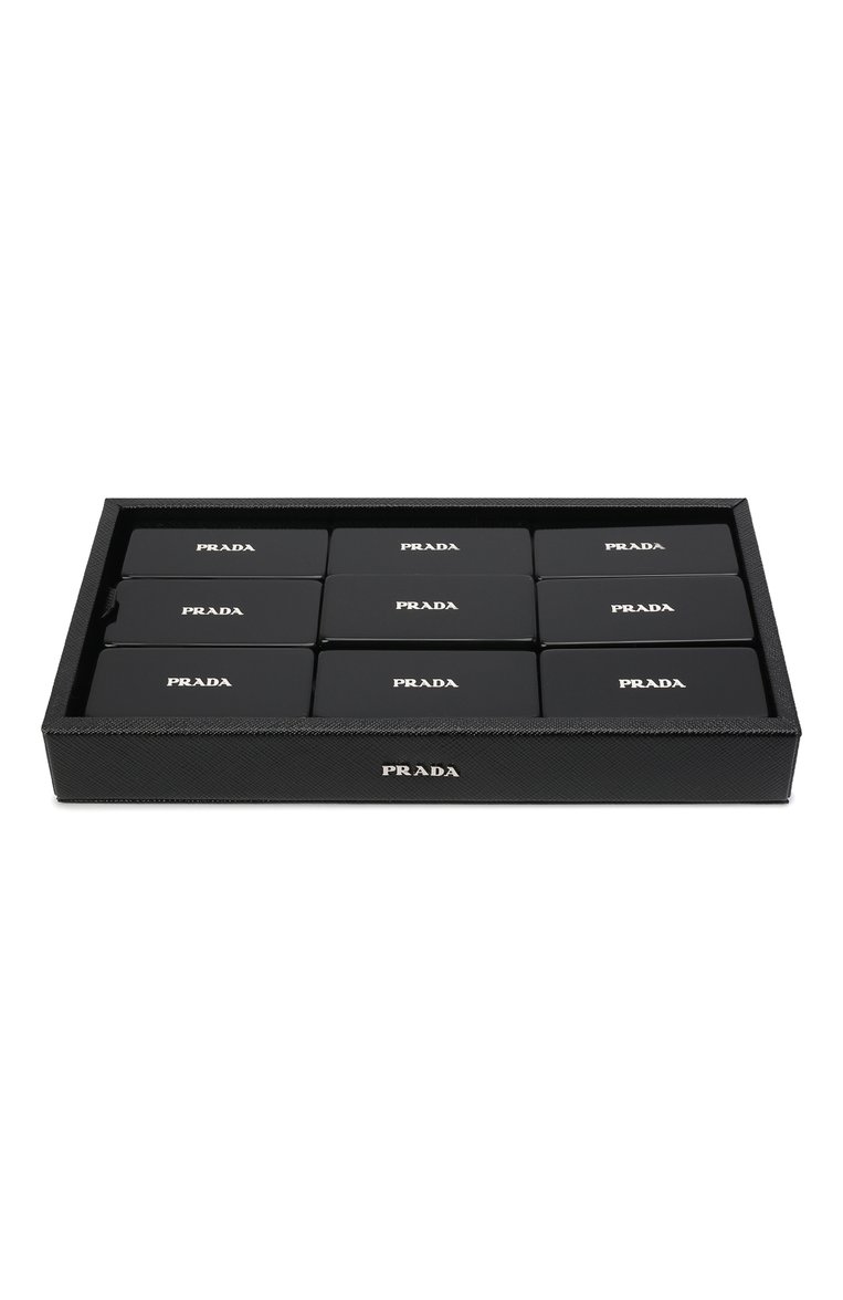 Домино PRADA черного цвета, арт. 2SG002-0DC-F0002 | Фото 1 (Нос: Не проставлено; Региональные ограничения белый список (Axapta Mercury): Не проставлено)