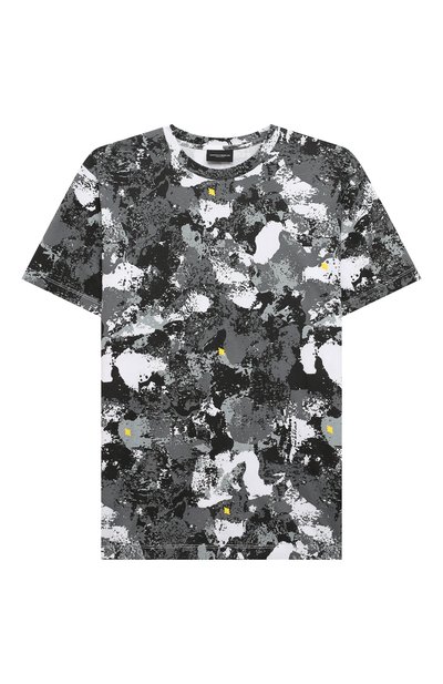 Хлопковая футболка MARCELO BURLON KIDS OF MILAN, арт. 21E/B/MB/1112/0010/8-14Y, фото 1