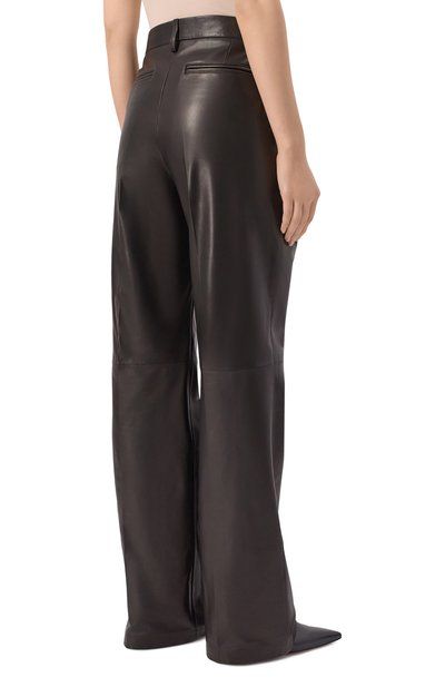 Кожаные брюки MVST, арт. M25.1PW.L010/NAPPA CREAM, фото 4