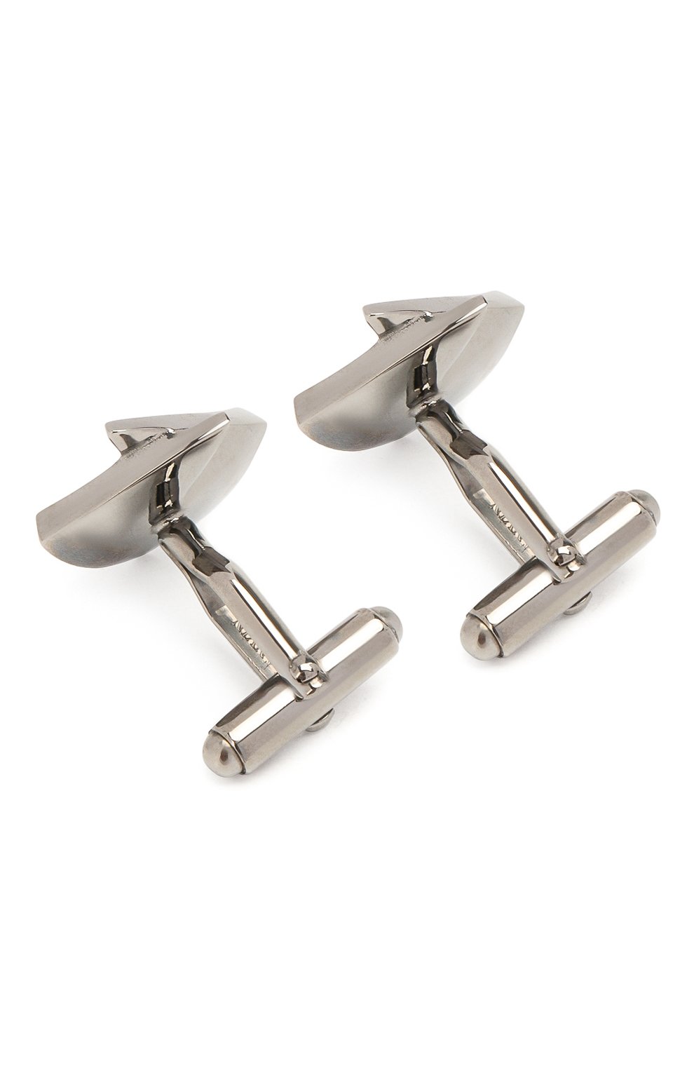 Запонки LANVIN темно-серого цвета по цене 24550 руб., арт. 9601/6, фото 2 Запонки LANVIN, арт. 9601/6, фото 2