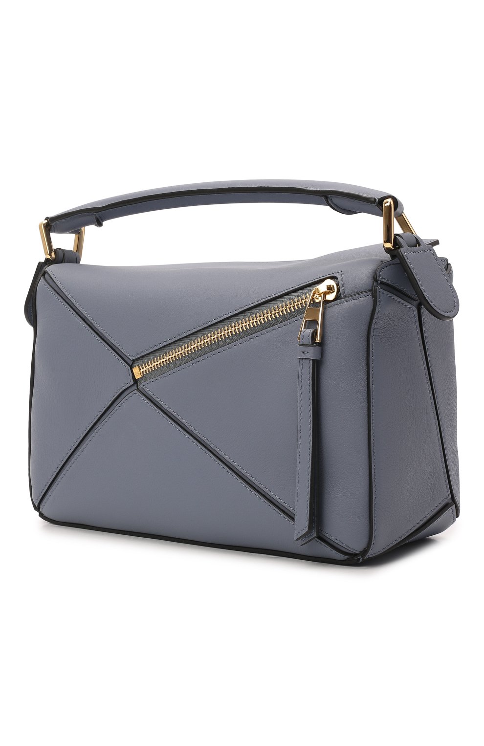 Сумка puzzle small LOEWE голубого цвета по цене 291000 руб., арт. 322.30.S21, фото 4 Сумка puzzle small LOEWE, арт. 322.30.S21, фото 4