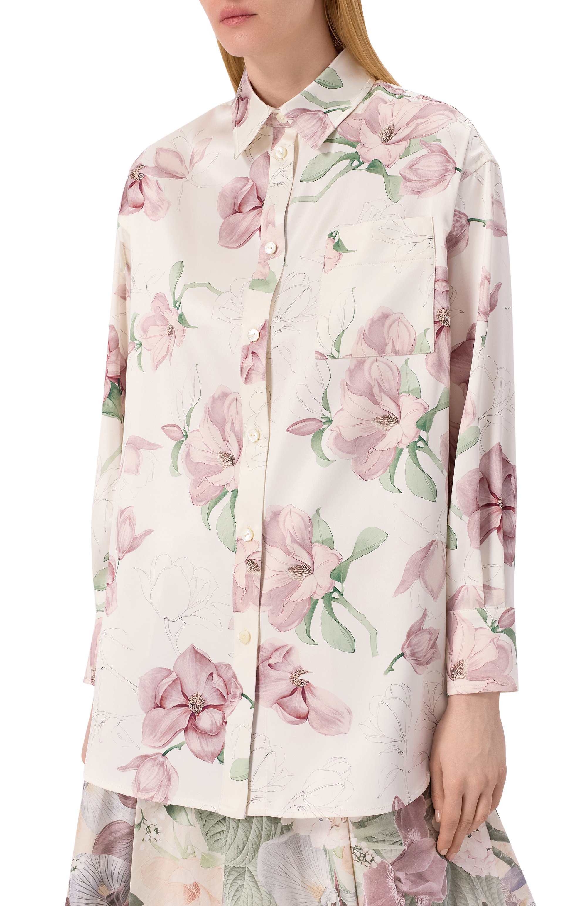 Атласная блузка COLOMBO, арт. CM00399/F/T0603-U-1V, фото 3