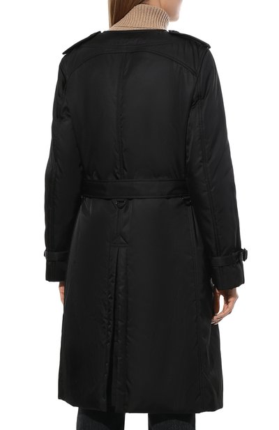 Пальто BURBERRY черного цвета по цене 284000 руб., арт. 8046667, фото 4 Пальто BURBERRY, арт. 8046667, фото 4