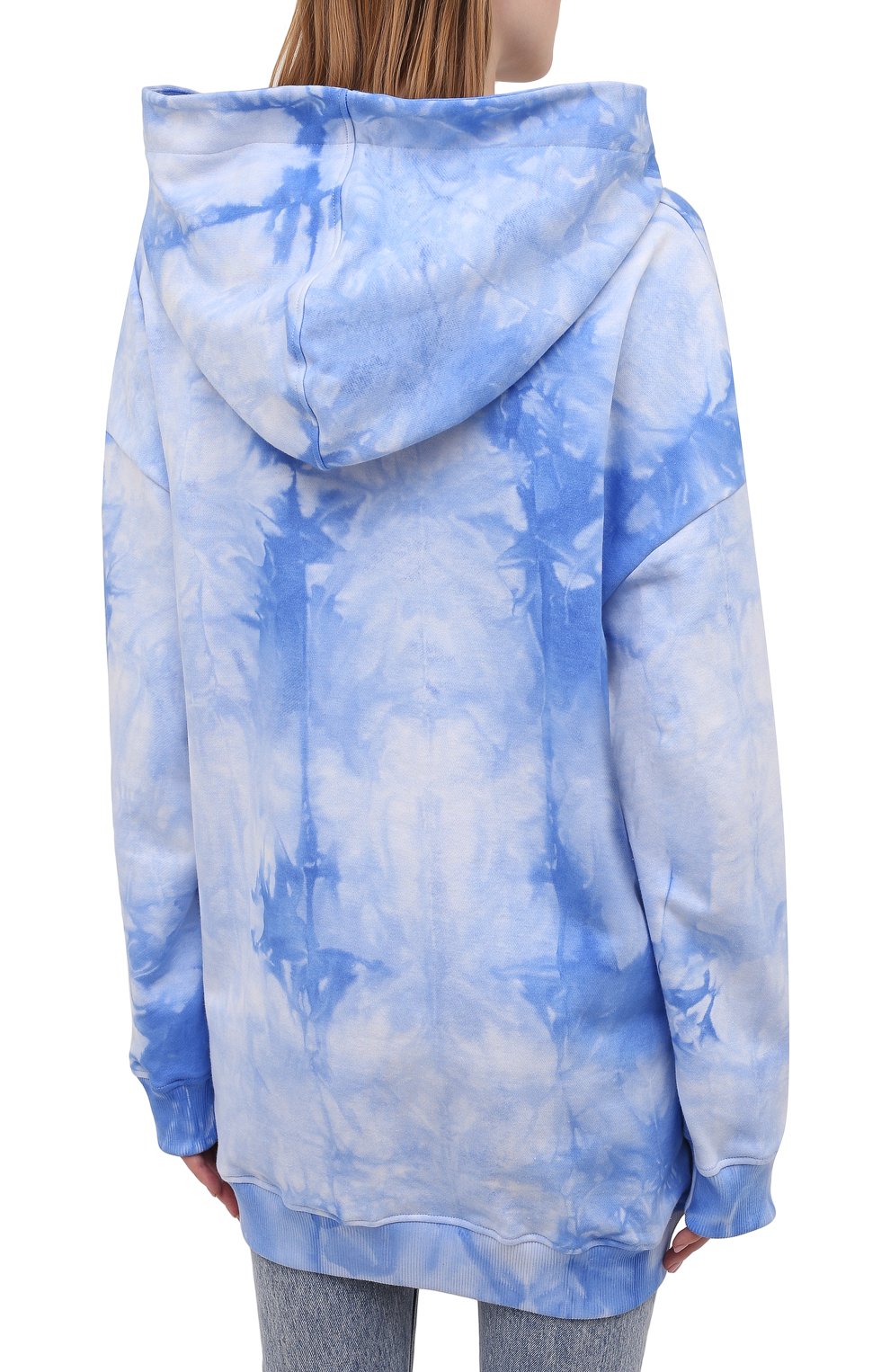 Хлопковое худи SEVEN LAB, арт. HMO tie-dye blue, фото 4