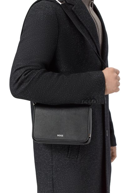 Сумка zair BOSS черного цвета по цене 25950 руб., арт. 50552511, фото 2 Сумка zair BOSS, арт. 50552511, фото 2