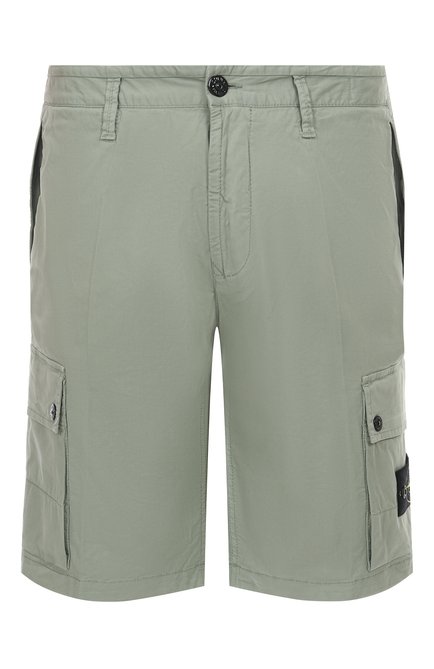 Мужские хлопковые шорты STONE ISLAND, арт. K1S15L100011S0010