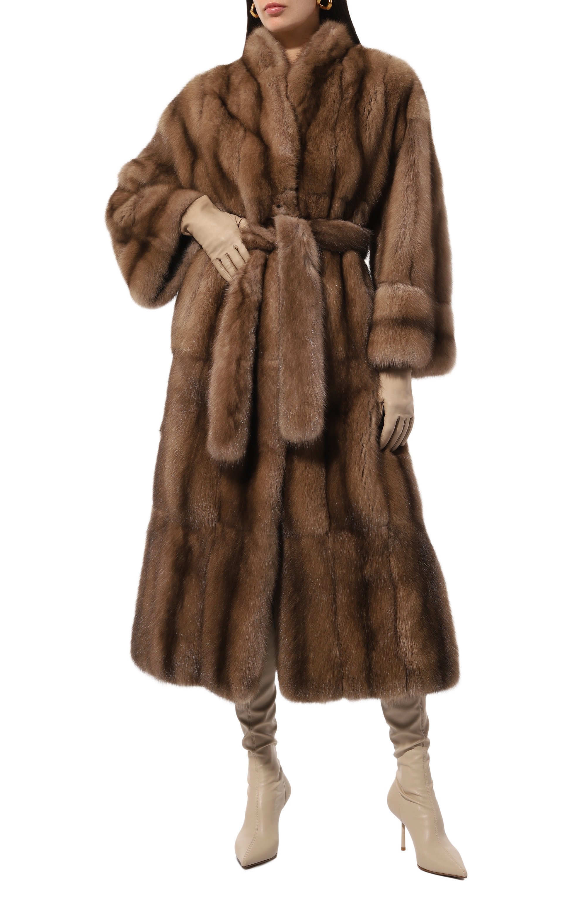 Шуба из меха соболя GIULIA GURMAN, арт. SBL625, фото 2