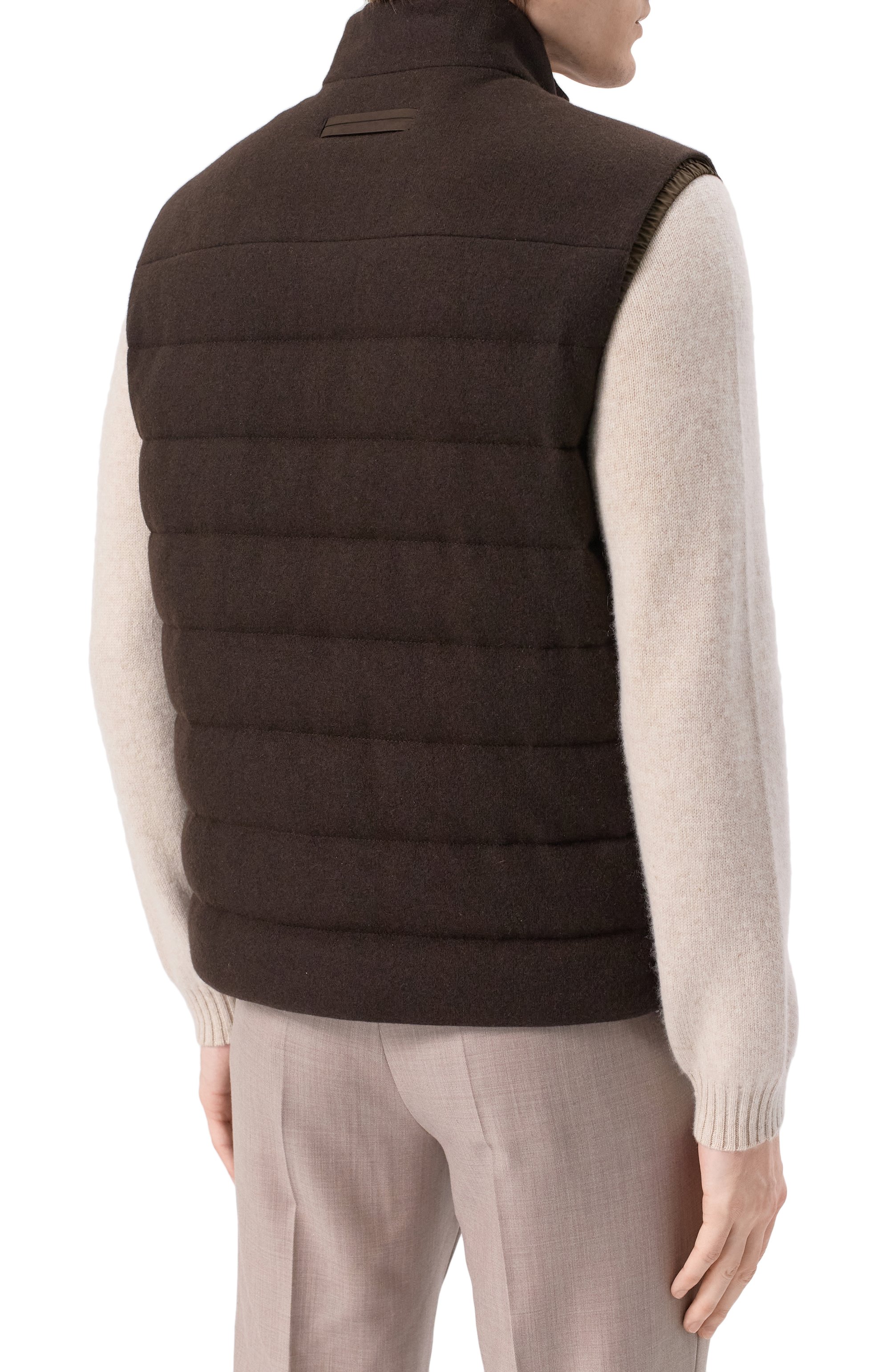 Пуховый жилет ZEGNA, арт. E105/UET48A8, фото 4