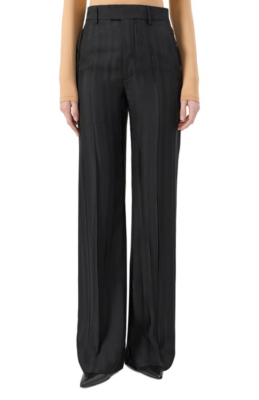 Брюки из вискозы Ann Demeulemeester B0011423/FA564 Чёрный  B0011423/FA564 Фото 3