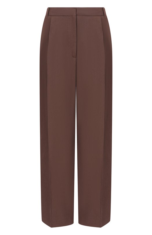 Брюки из вискозы и лиоцелла Iro WP23HELIS Коричневый WP23HELIS