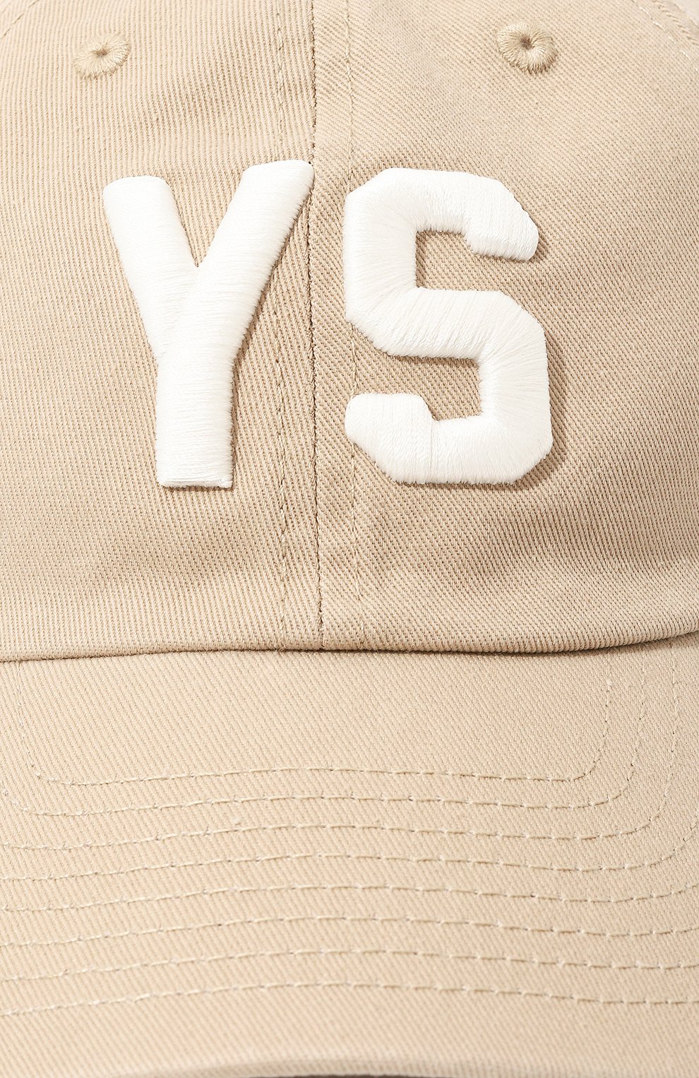 Хлопковая бейсболка YS ARMY PARIS бежевого цвета по цене 13700 руб., арт. 23EFA026XXM30X, фото 4 Хлопковая бейсболка YS ARMY PARIS, арт. 23EFA026XXM30X, фото 4