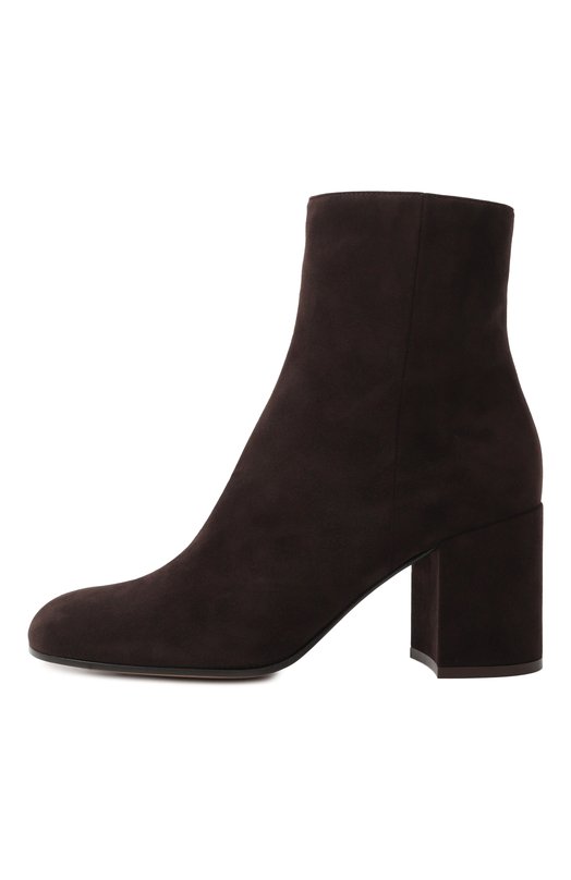 Замшевые ботильоны Joelle 70 Gianvito Rossi G73065.70RIC.CASM0KA Коричневый  G73065.70RIC.CASM0KA Фото 4
