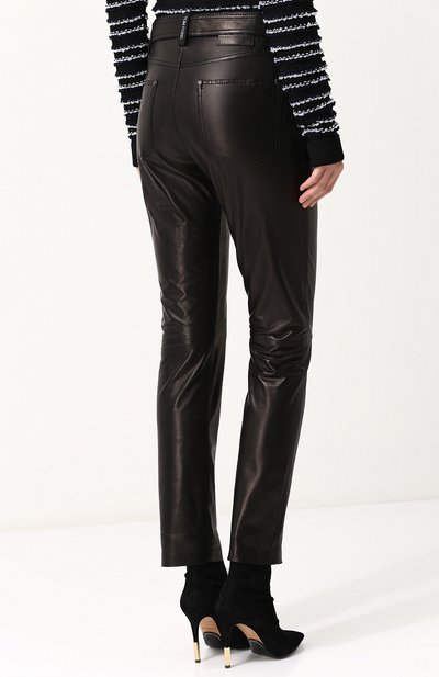 Кожаные брюки TOM FORD, арт. PAL647-LEX181, фото 4