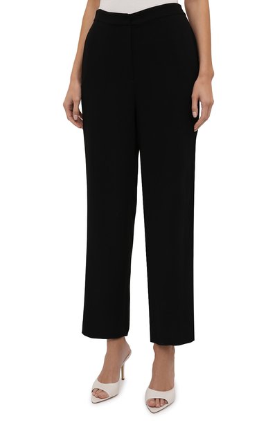 Брюки EMPORIO ARMANI черного цвета по цене 23150 руб., арт. 6K2P65/2NJKZ, фото 3 Брюки EMPORIO ARMANI, арт. 6K2P65/2NJKZ, фото 3