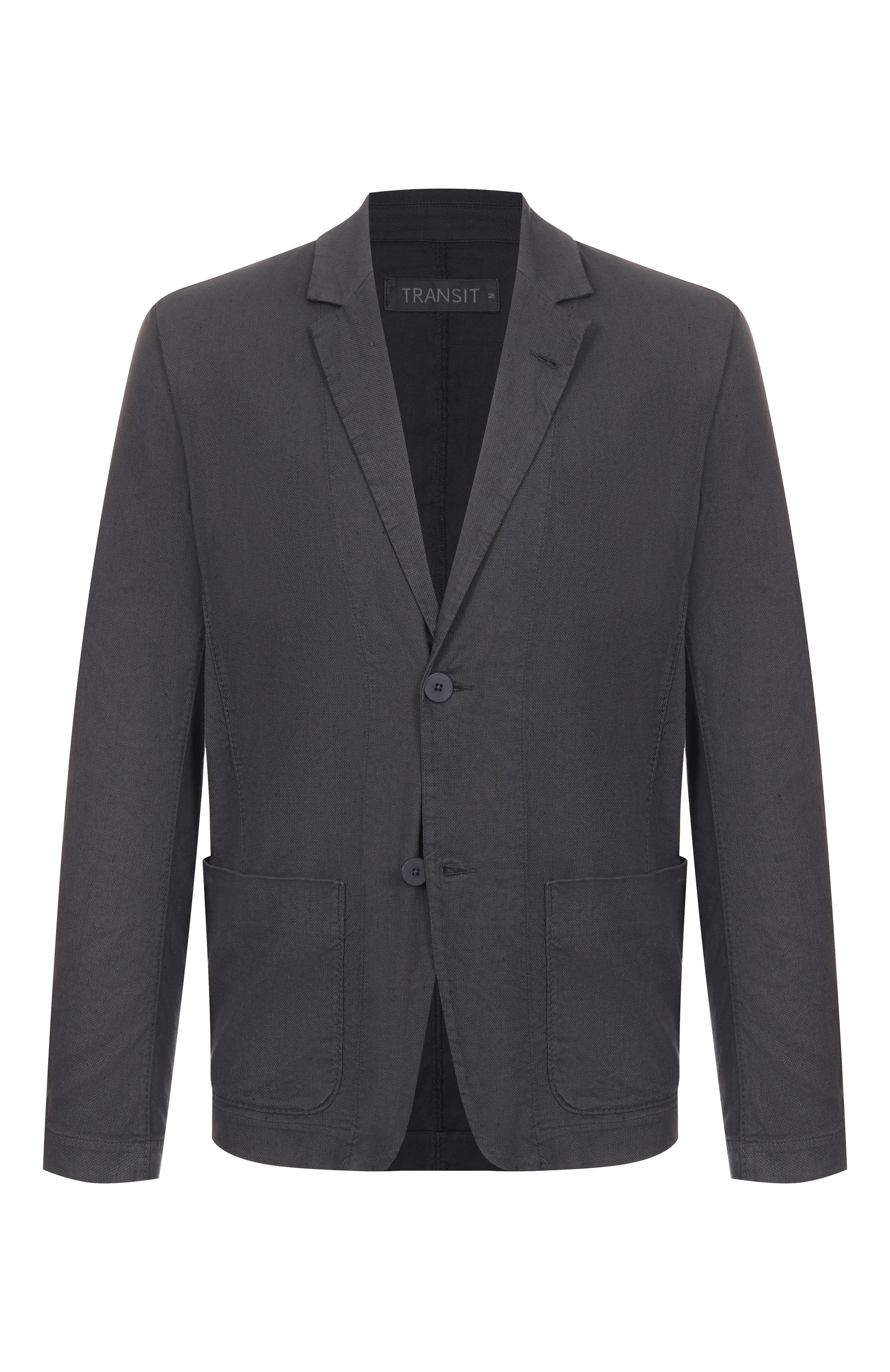 Пиджак из хлопка и льна TRANSIT, арт. CFUTRZE143, фото 1