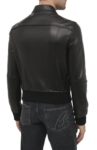 Кожаный бомбер AMIRI, арт. W0M04359LE, фото 4