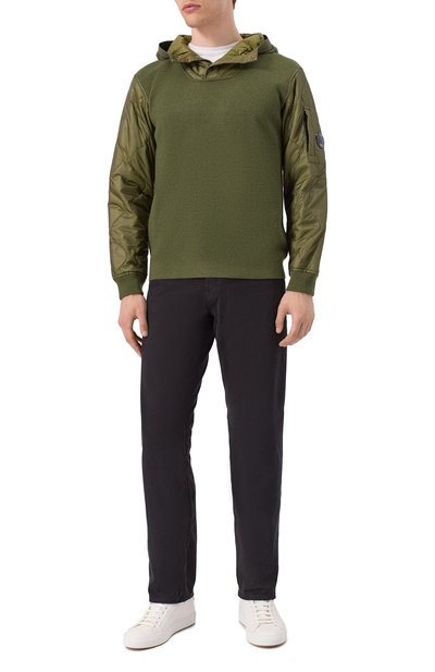 Комбинированный анорак C.P. COMPANY, арт. 19CMKN063A006390M, фото 2