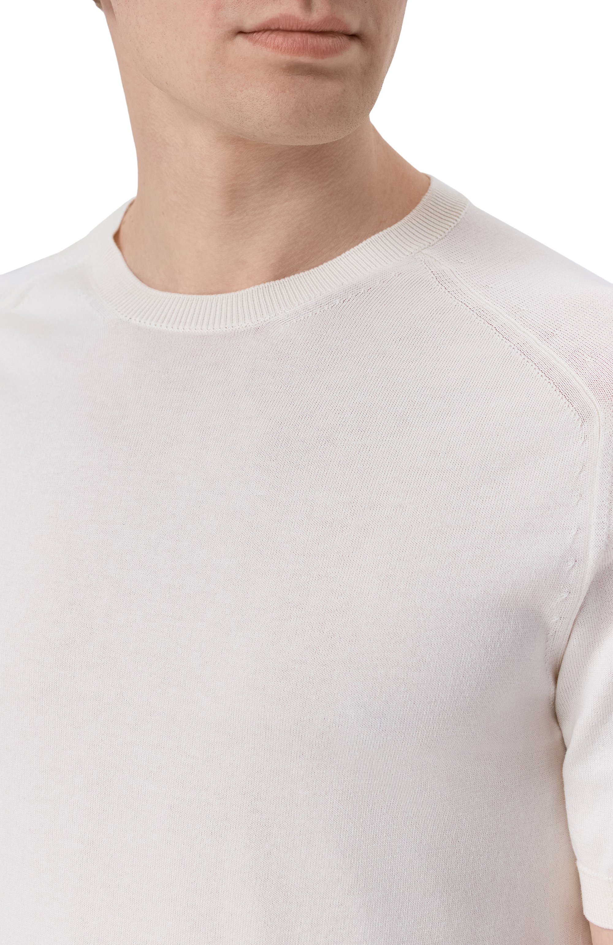 Джемпер из шелка и хлопка KITON, арт. UMM0782, фото 5