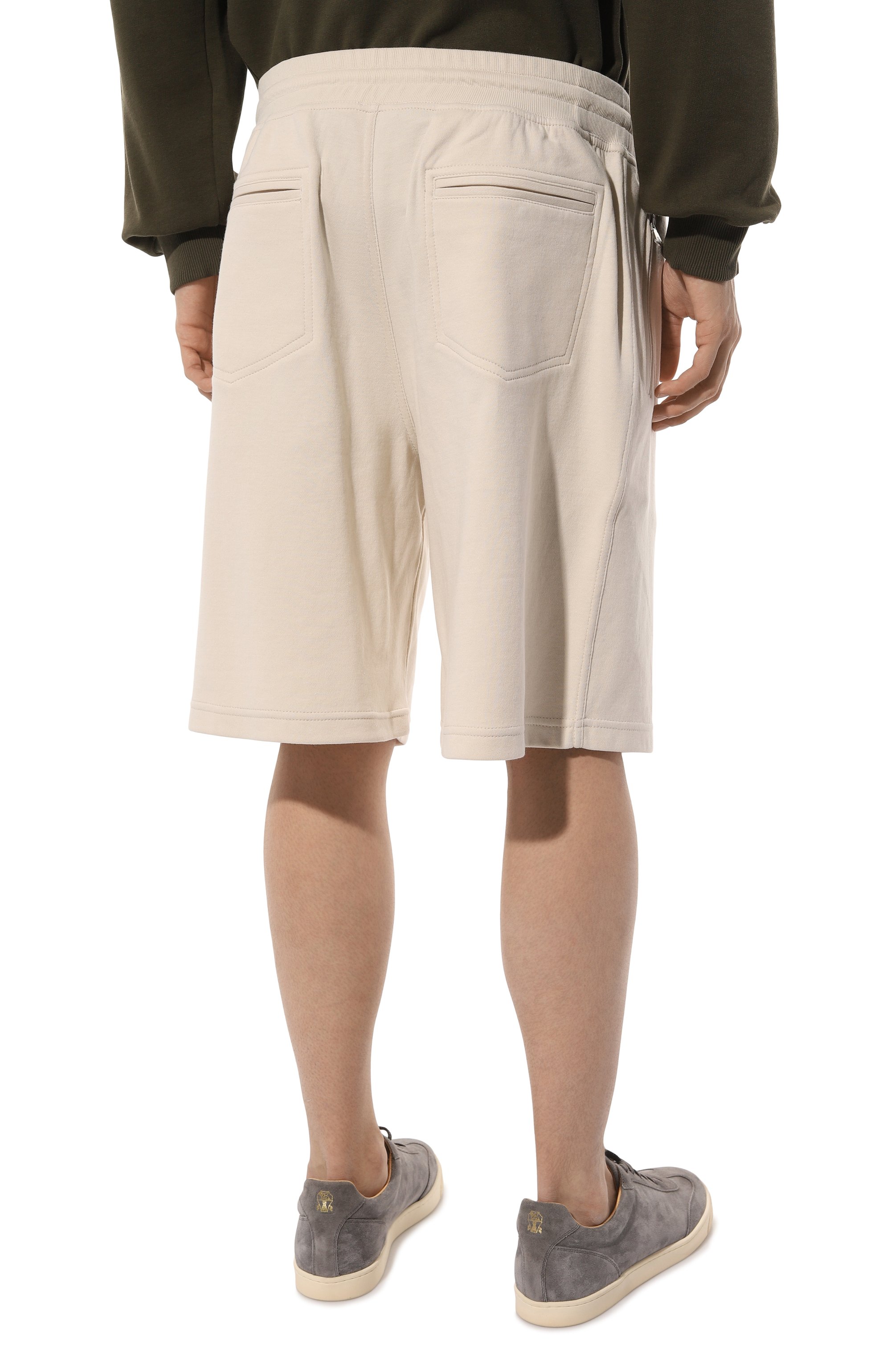 Хлопковые шорты BRUNELLO CUCINELLI, арт. M0T353242G, фото 4