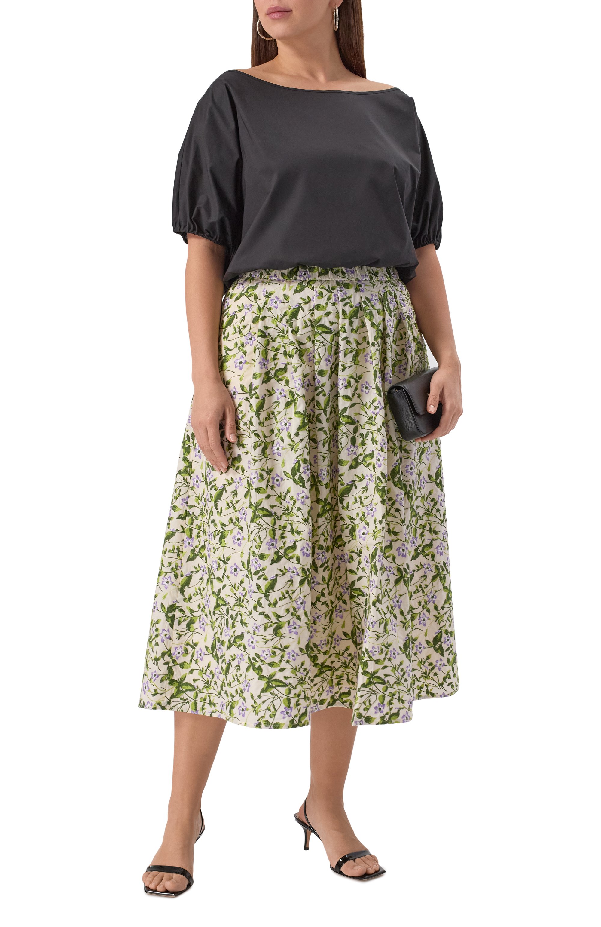 Хлопковая юбка WEEKEND MAX MARA, арт. 0RME, фото 2