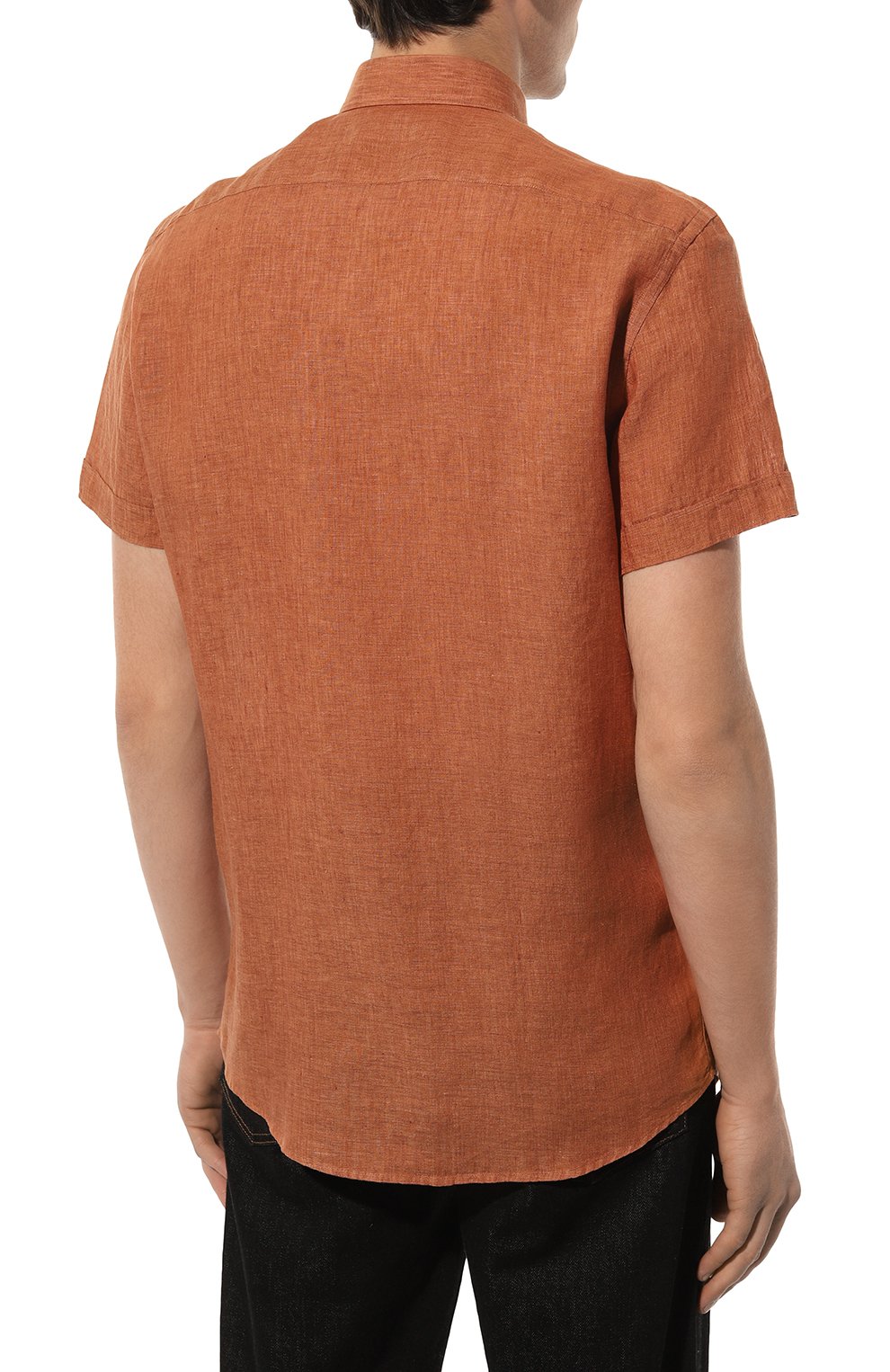 Льняная рубашка ZEGNA, арт. UDX38A7/SCF5, фото 4