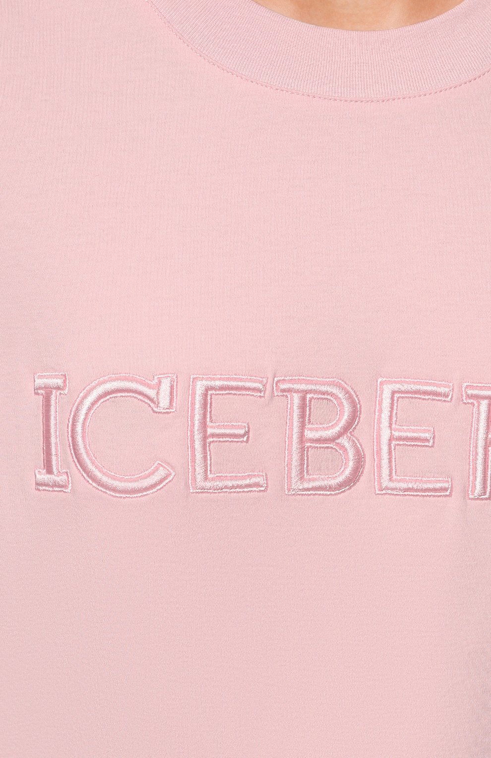 Хлопковая футболка ICEBERG, арт. 22E I2P0/F5A1/6307, фото 5