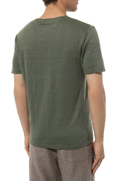Льняная футболка STEFANO RICCI, арт. MNH4203230/LN, фото 4