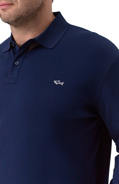 Хлопковое поло PAUL&SHARK, арт. 99311003_001, фото 5