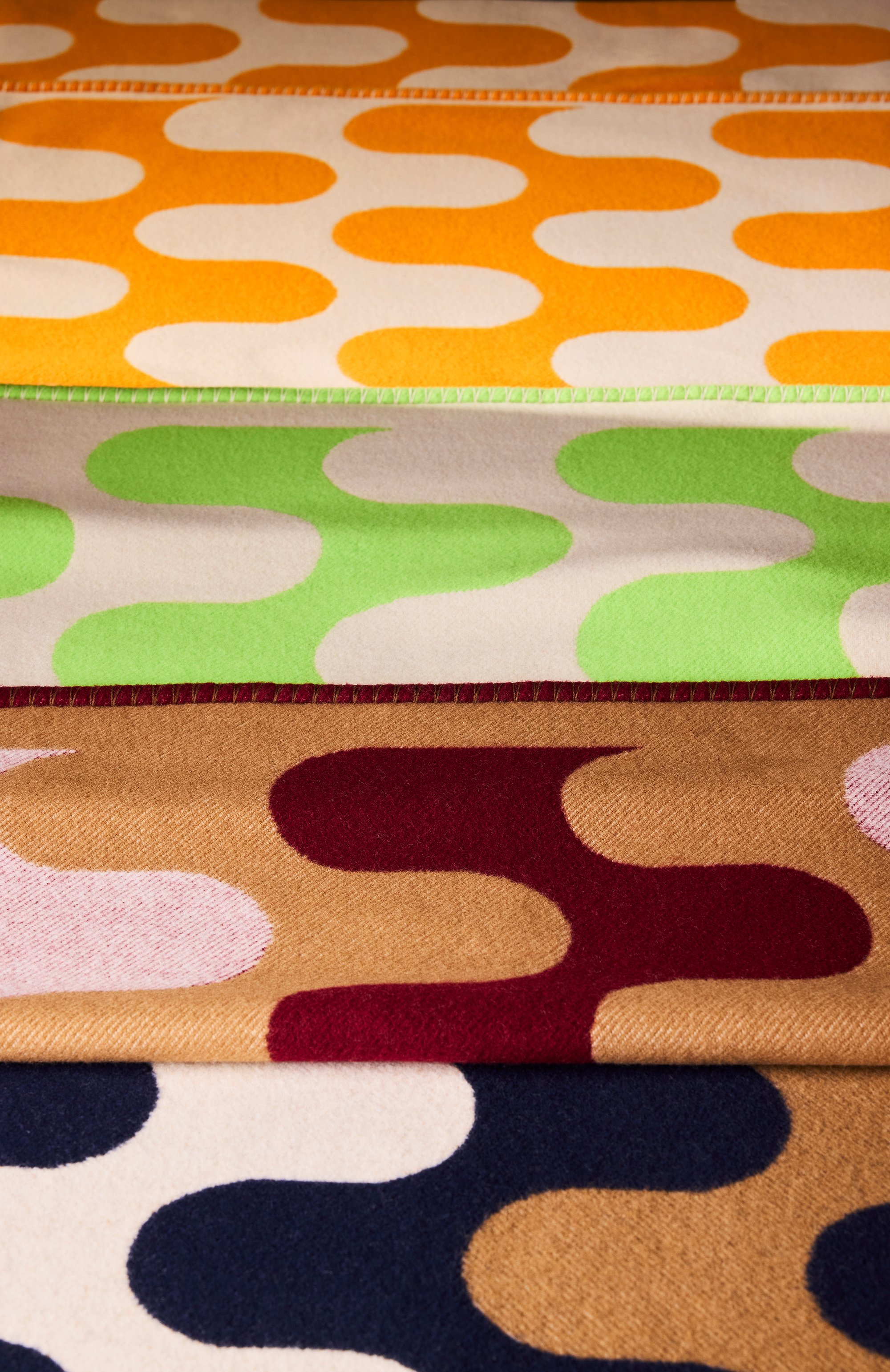 Шерстяной плед modernism by tara bernerd FRETTE, арт. FR6901 F0400 135F, фото 3