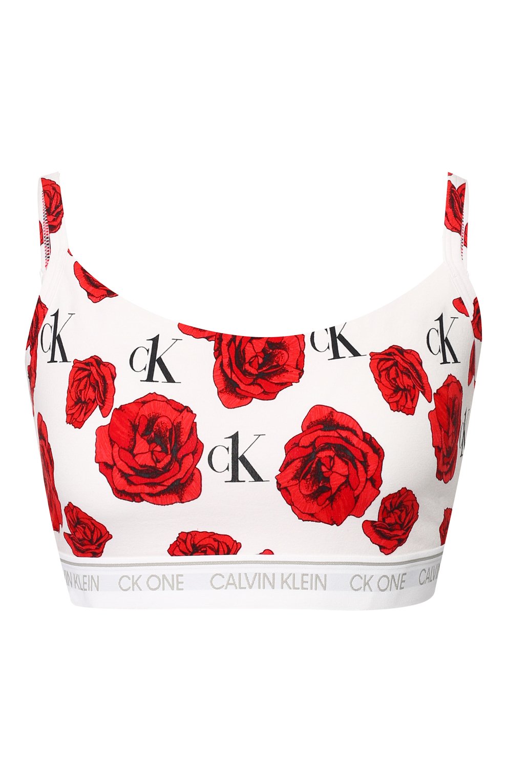 Бра-топ CALVIN KLEIN разноцветного цвета по цене 3995 руб., арт. QF5727E, фото 1 Бра-топ CALVIN KLEIN, арт. QF5727E, фото 1