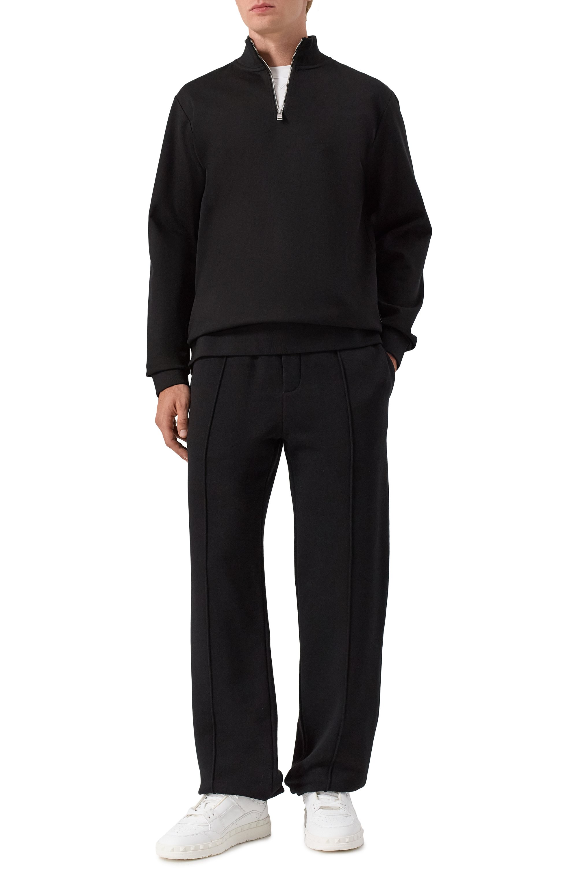 Хлопковые джоггеры VALENTINO, арт. 7V3MD04Y/ARH, фото 2