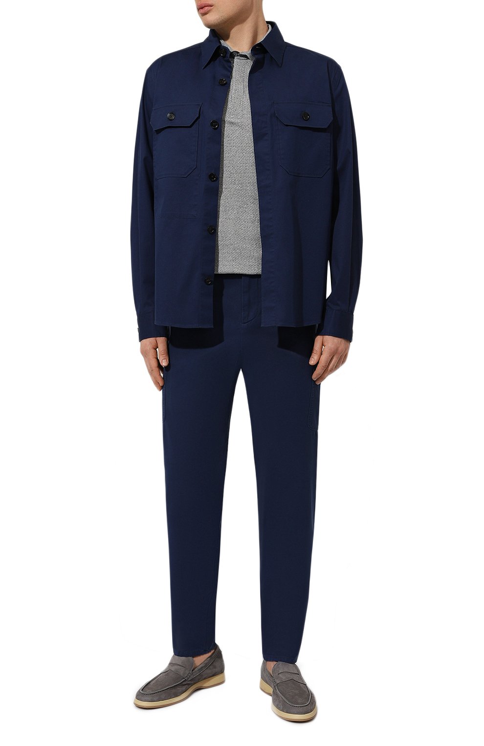 Хлопковые брюки-карго BRUNELLO CUCINELLI, арт. M252DE1890, фото 2