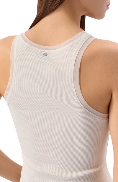 Хлопковая майка BOSS ORANGE, арт. 50553479, фото 5