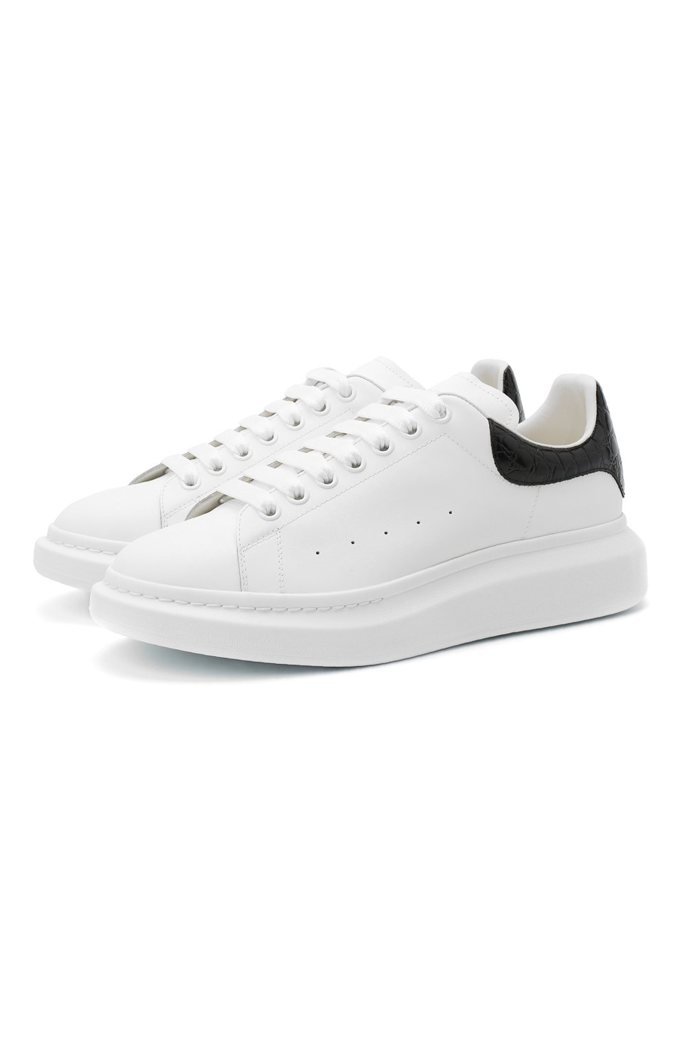 Кожаные кеды oversized ALEXANDER MCQUEEN, арт. 625162/WHYB8, фото 1