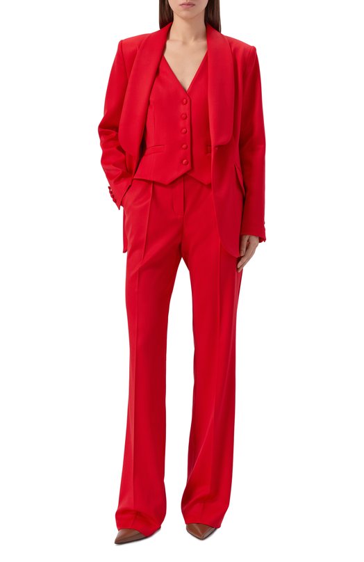 Шерстяной жилет Shervarli VA23-0001 Красный  VA23-0001 Фото 2