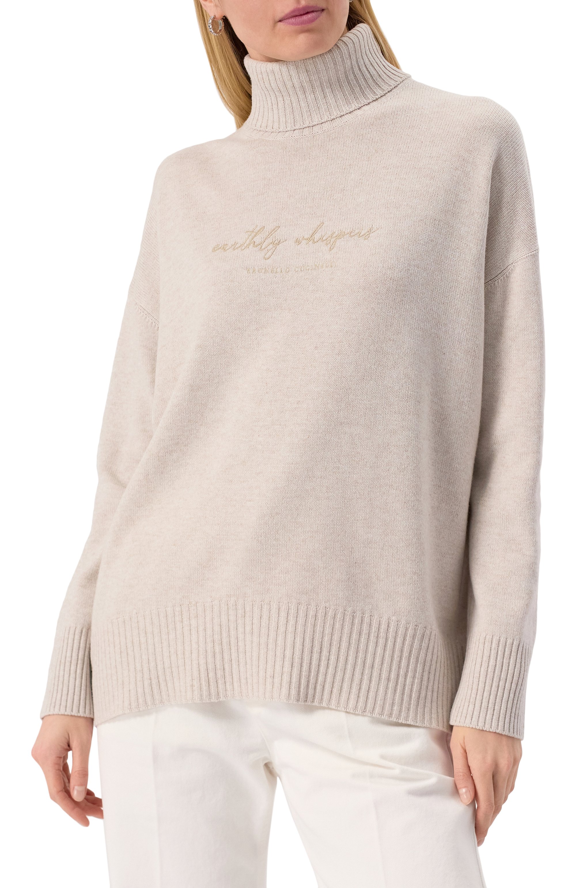 Свитер из шерсти и кашемира BRUNELLO CUCINELLI, арт. M16709403P, фото 3