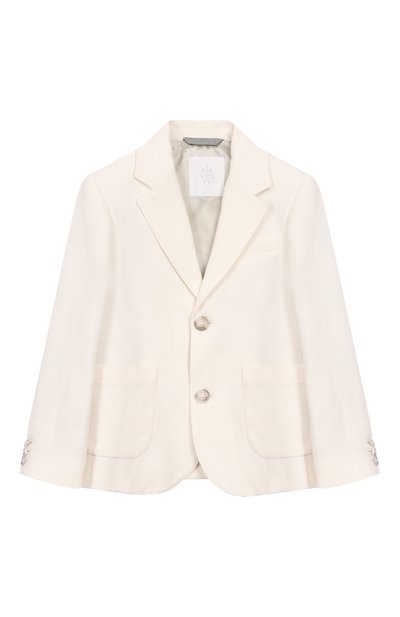 Пиджак из хлопка и льна ELEVENTY, арт. EW2Q54/G0181/4-8