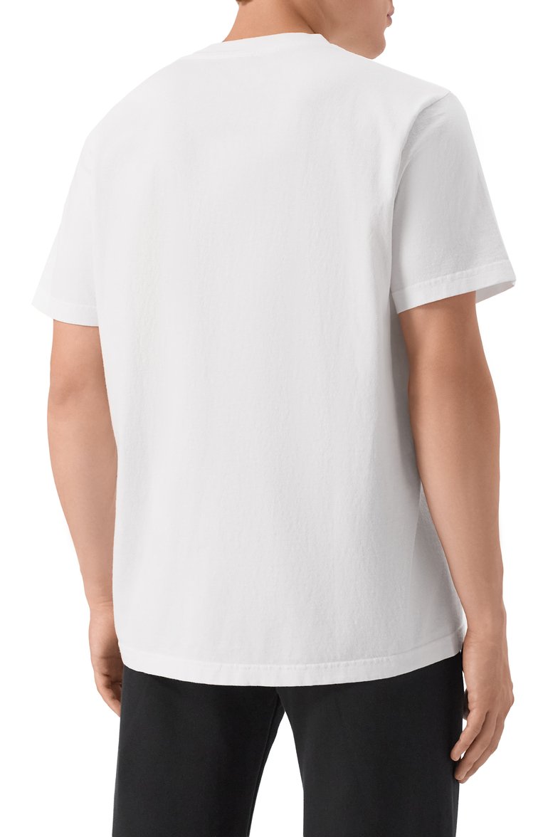 Хлопковая футболка SPORTY AND RICH, арт. T0043620241WH01, фото 1