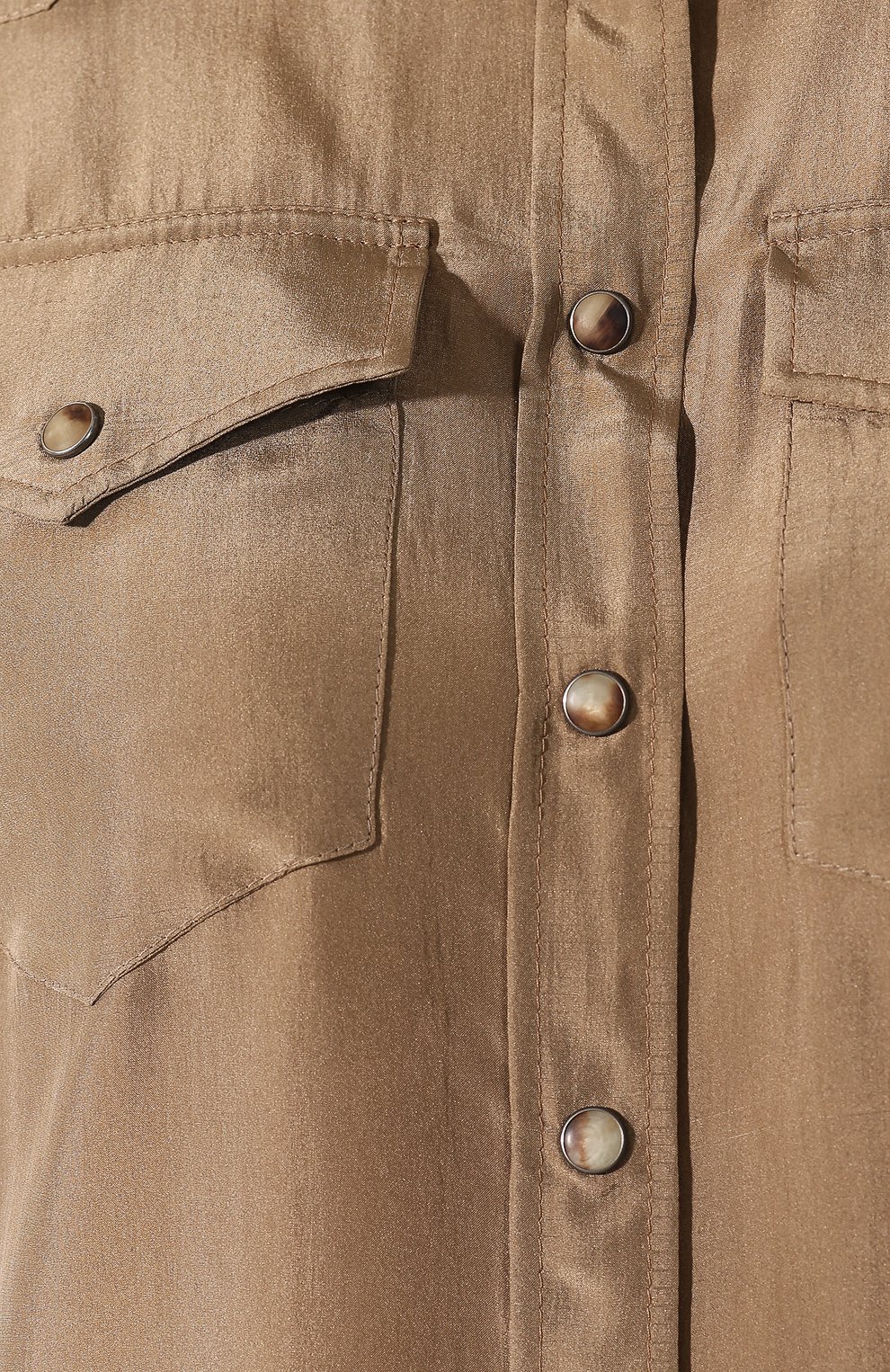Шелковая рубашка BRUNELLO CUCINELLI, арт. MA929NT116, фото 5