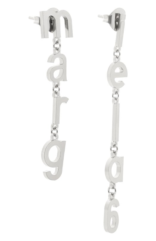 Серьги MM6 SM6VG0085 P7212 Серебряный  SM6VG0085 P7212 Фото 3