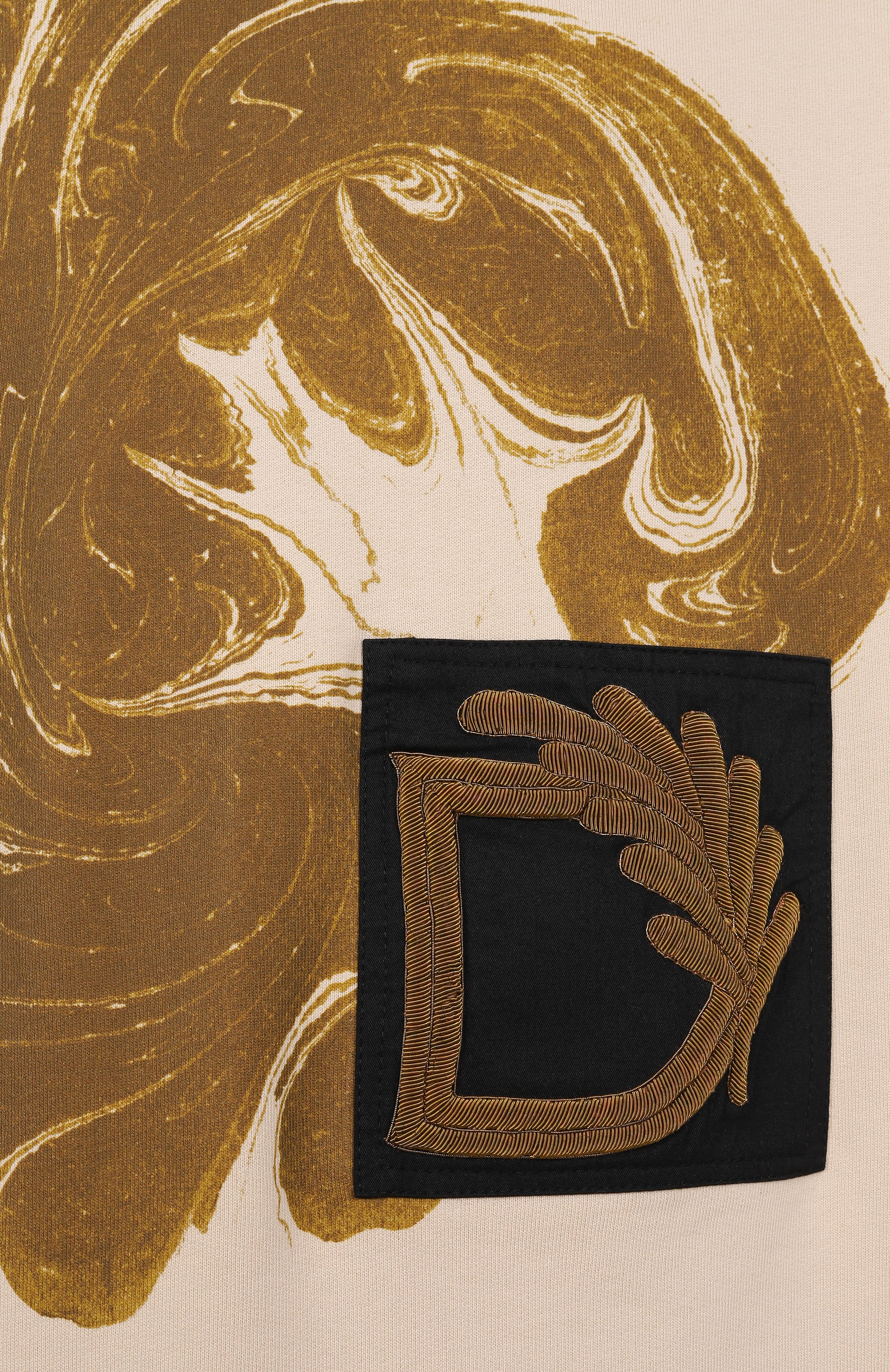 Хлопковый свитшот DRIES VAN NOTEN, арт. 251-021166-1610, фото 6