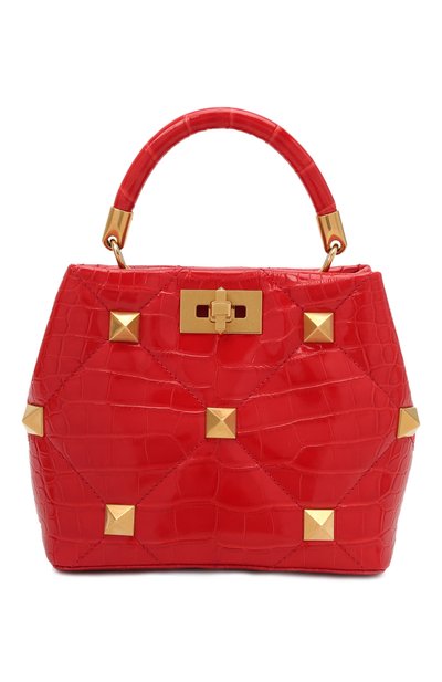 Сумка roman stud small из кожи аллигатора VALENTINO, арт. WW2B0I97/SXY/AMIS, фото 1