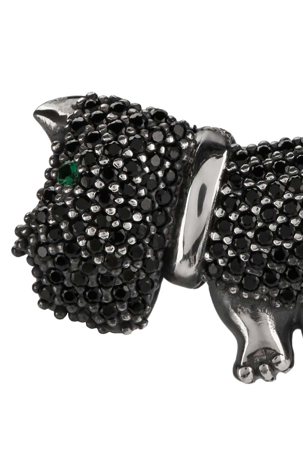 Брошь GIORGIO ARMANI черного цвета по цене 53300 руб., арт. 61E402/9P142, фото 4 Брошь GIORGIO ARMANI, арт. 61E402/9P142, фото 4