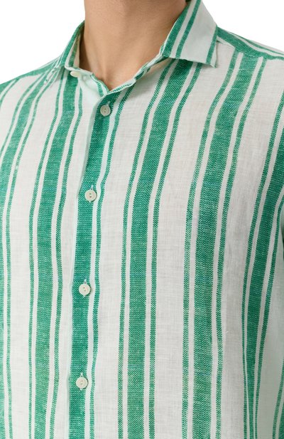 Льняная рубашка MC2 SAINT BARTH, арт. STBM PAMPL0NA/01918H, фото 5