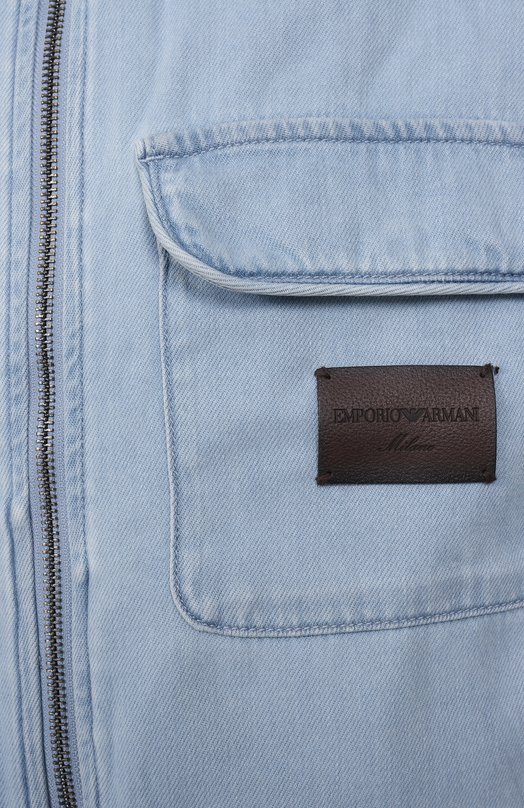 Джинсовая куртка Emporio Armani EM001149/AF13428 Голубой  EM001149/AF13428 Фото 6