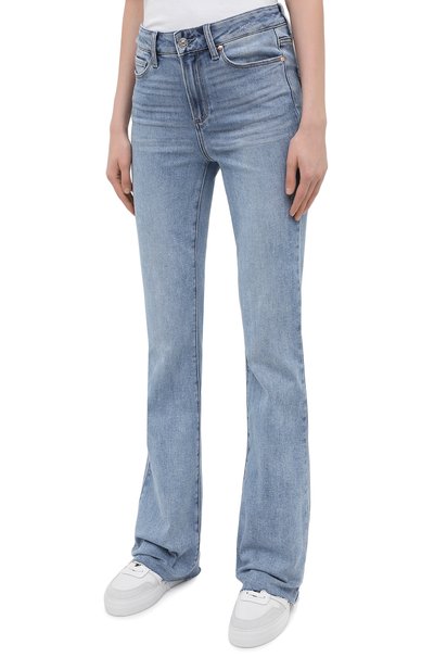 Джинсы PAIGE голубого цвета по цене 34750 руб., арт. 6345F72-2354, фото 3 Джинсы PAIGE, арт. 6345F72-2354, фото 3